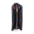 Hermes Azap Silk'in Classique Long Walletblue Saphir Epsom Leather — view 4