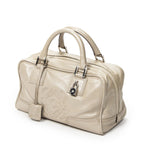 Loewe Amazona Light Beige Calfskin Leather Messenger — view 2