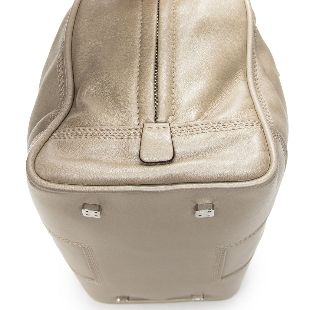 Loewe Amazona Light Beige Calfskin Leather Messenger — view 8