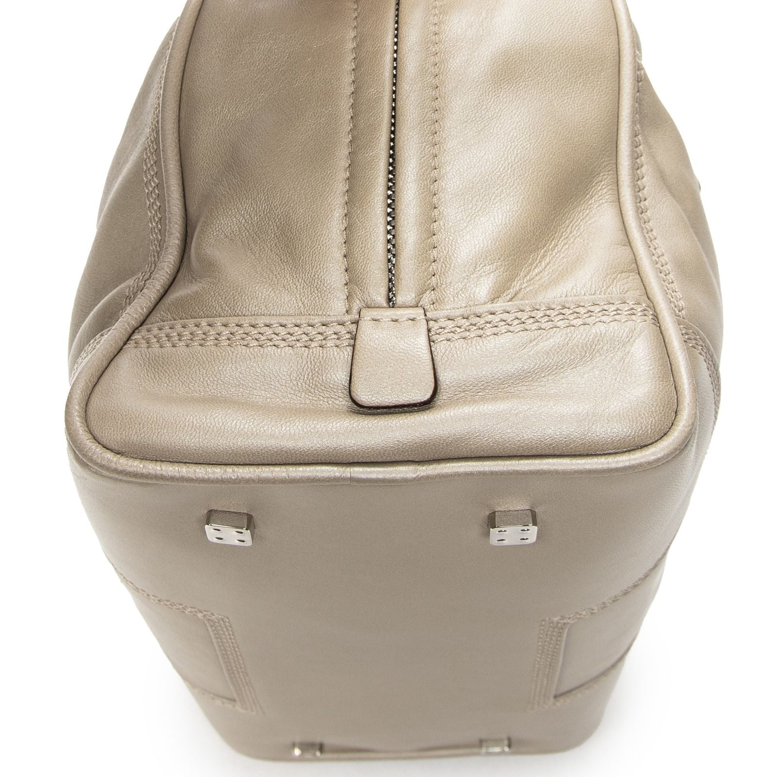 Loewe Amazona Light Beige Calfskin Leather Messenger — view 8