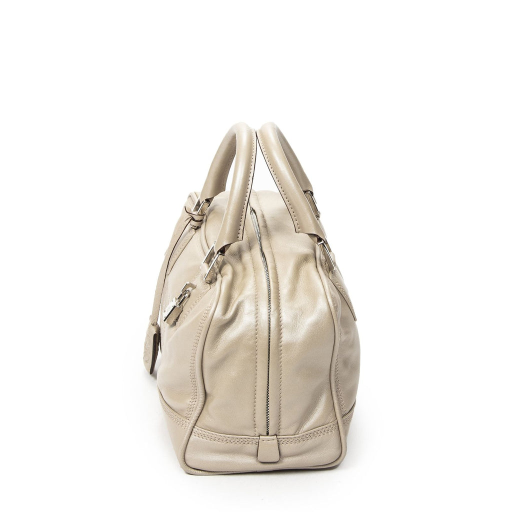 Loewe Amazona Light Beige Calfskin Leather Messenger — view 3