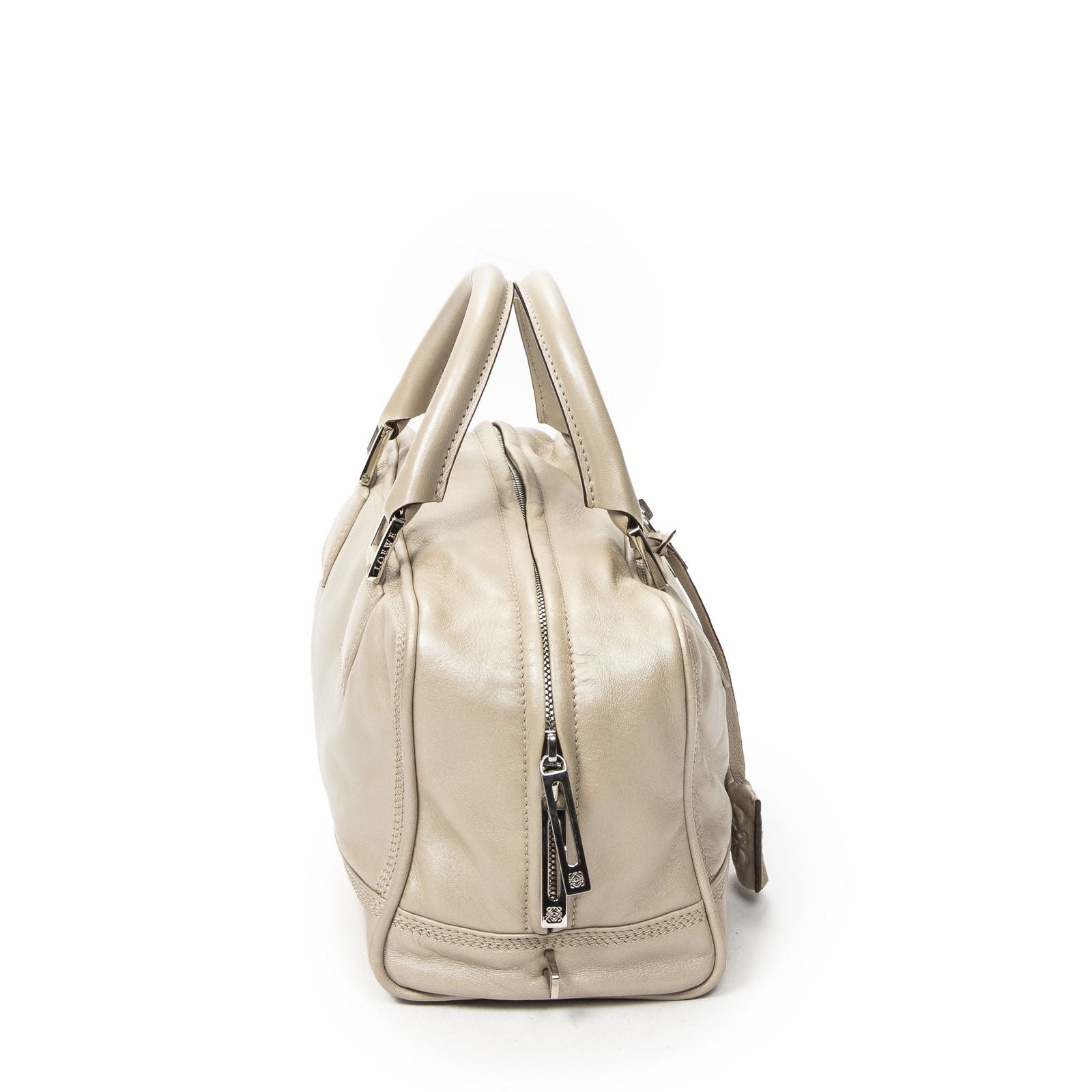 Loewe Amazona Light Beige Calfskin Leather Messenger — view 4