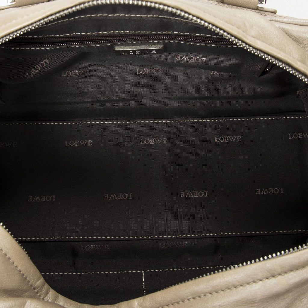 Loewe Amazona Light Beige Calfskin Leather Messenger — view 9