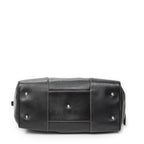 Loewevintage Anagram Dome Tote Black Calfskin Leather — view 6