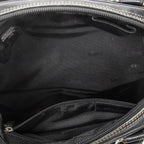 Loewevintage Anagram Dome Tote Black Calfskin Leather — view 9