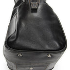 Loewevintage Anagram Dome Tote Black Calfskin Leather — view 7