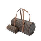 Louis Vuitton Papillon Brown Monogram Canvas Handbag — view 2