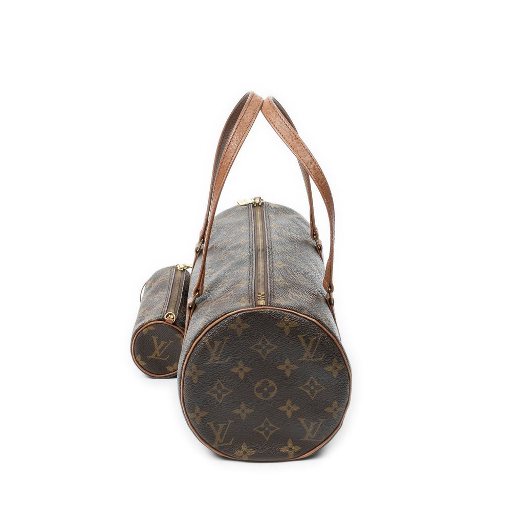 Louis Vuitton Papillon Brown Monogram Canvas Handbag — view 3