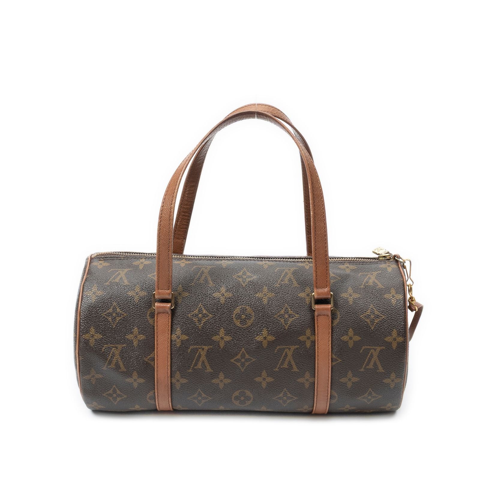 Louis Vuitton Papillon Brown Monogram Canvas Handbag — view 5
