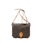 Louis Vuitton Cartouchiere Brown Monogram Canvas Messenger
