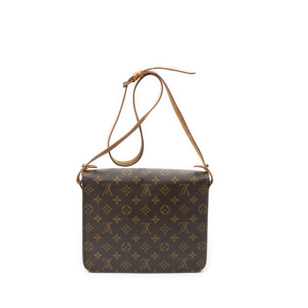 Louis Vuitton Cartouchiere Brown Monogram Canvas Messenger — view 5