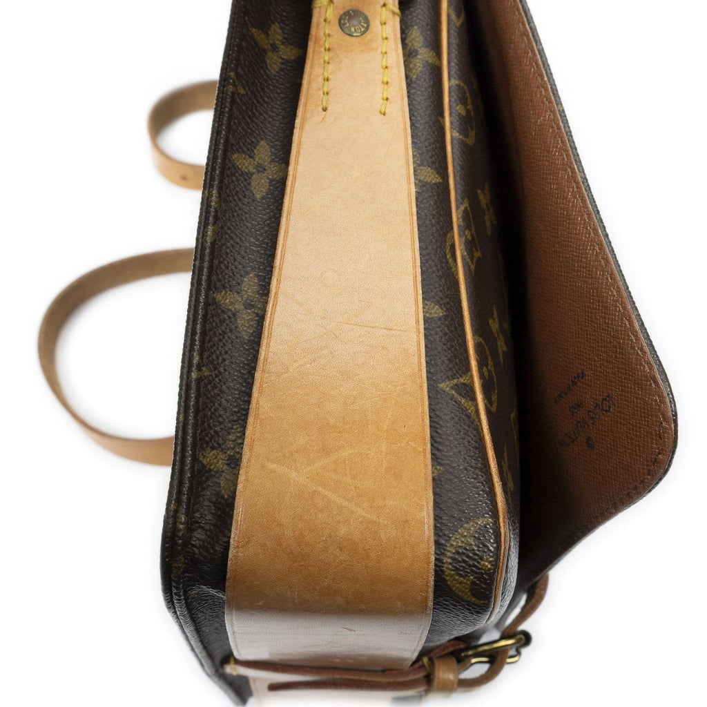 Louis Vuitton Cartouchiere Brown Monogram Canvas Messenger — view 8
