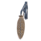 Gucci Large Square Zip Messenger Beige Blue Supreme Star Print Canvasa — view 4