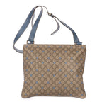 Gucci Large Square Zip Messenger Beige Blue Supreme Star Print Canvasa — view 5