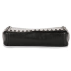 Prada Studded Flap Crossbody Black Leather — view 6
