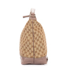 Gucci Bree Bow Hobo Beige GG Canvas — view 4