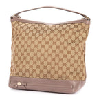 Gucci Bree Bow Hobo Beige GG Canvas — view 2