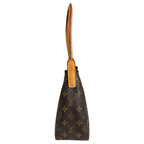 Louis Vuitton Looping Monogram Shoulder Bag Canvas Brown — view 4