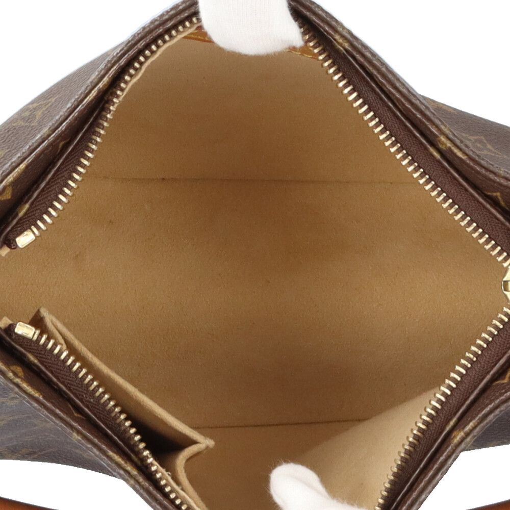 Louis Vuitton Looping Monogram Shoulder Bag Canvas Brown — view 7