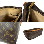 Louis Vuitton Looping Monogram Shoulder Bag Canvas Brown — view 9