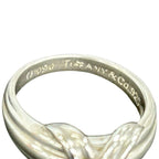 Tiffany & Co Vintage Signature Cross Ring 925 Sterling Silver — view 4