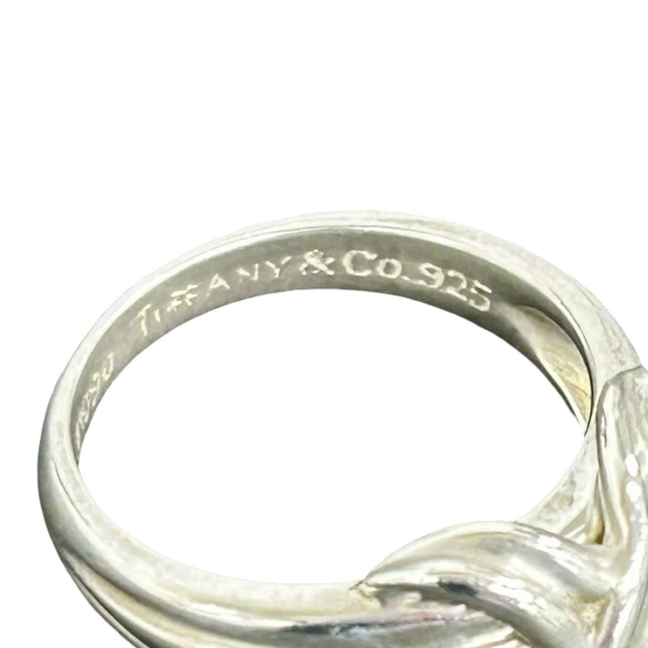 Tiffany & Co Vintage Signature Cross Ring 925 Sterling Silver — view 3