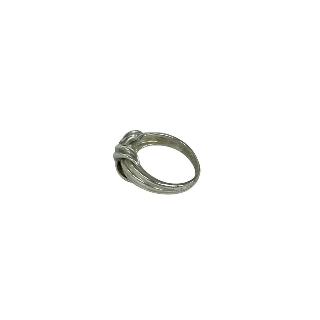 Tiffany & Co Vintage Signature Cross Ring 925 Sterling Silver — view 5