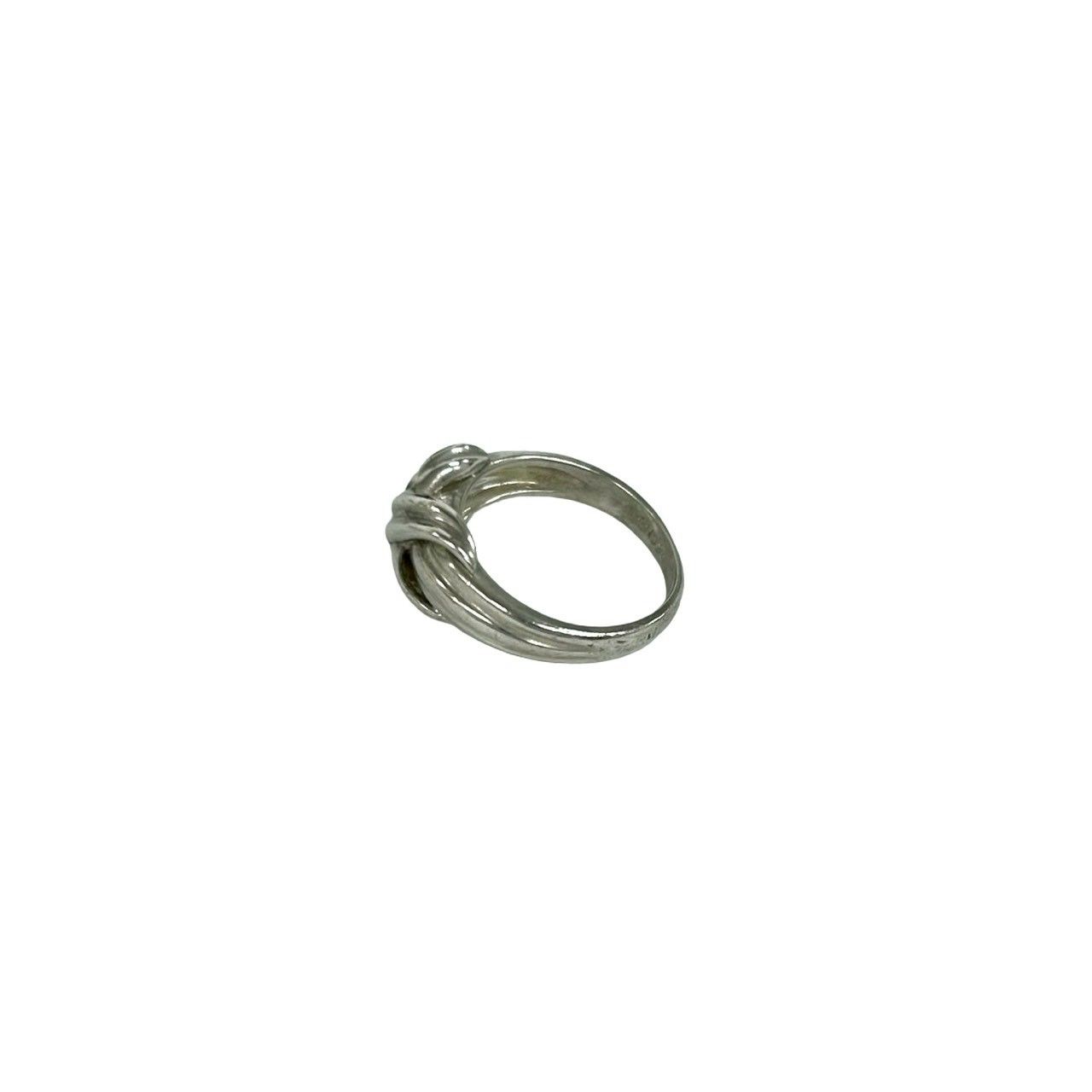 Tiffany & Co Vintage Signature Cross Ring 925 Sterling Silver — view 5