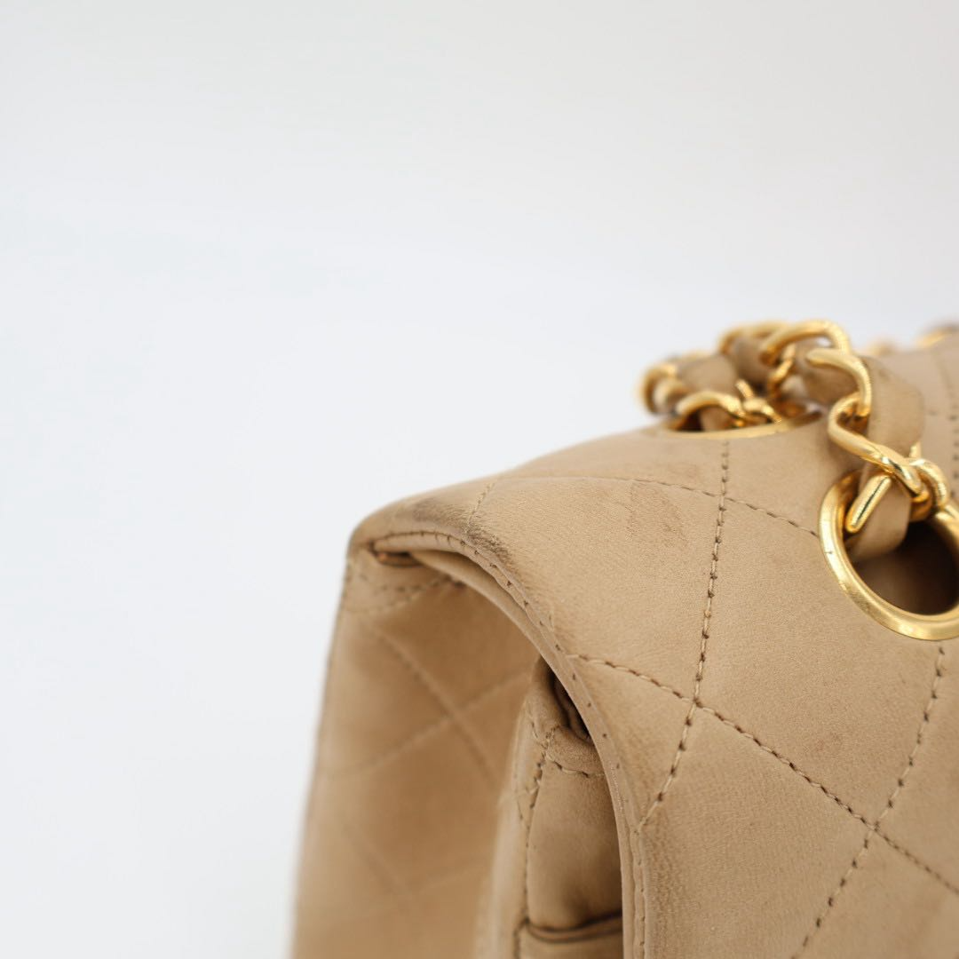 Chanel Quilted 25 Lambskin Double Flap Chain — view 2