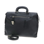 Prada Nylon Leather 2-Way Boston Black Messenger