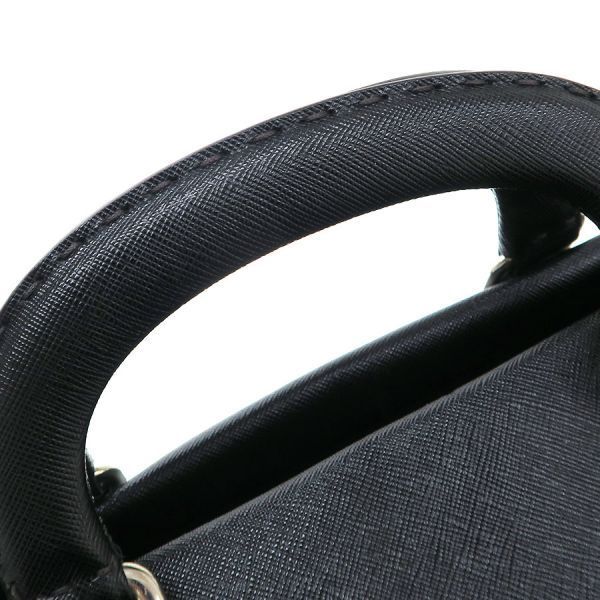 Prada Nylon Leather 2-Way Boston Black Messenger — view 5