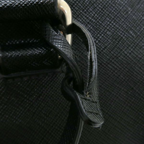 Prada Nylon Leather 2-Way Boston Black Messenger — view 7