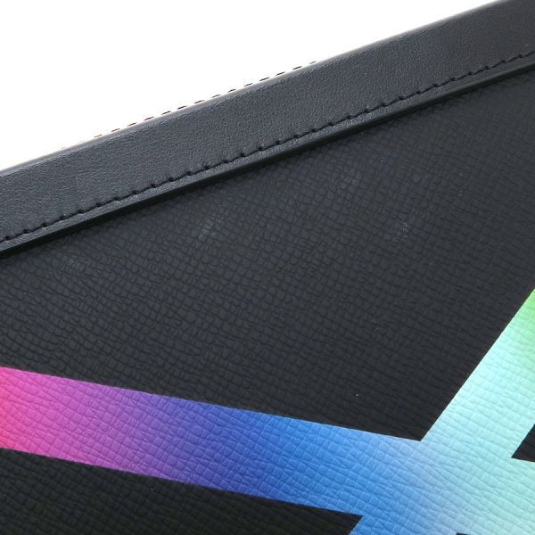 Louis Vuitton Taiga Soft Trunk Rainbow Black — view 3