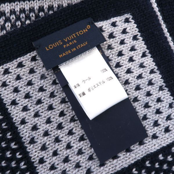 Louis Vuitton Scarf Damier Heritage Navy — view 8