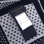 Louis Vuitton Scarf Damier Heritage Navy — view 8