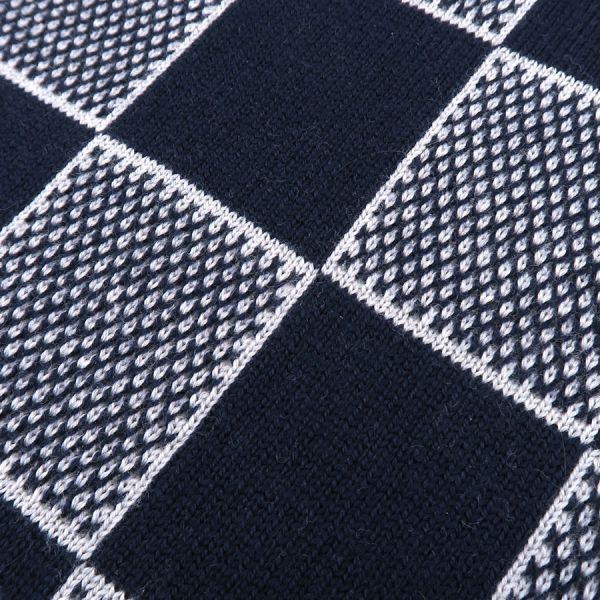 Louis Vuitton Scarf Damier Heritage Navy — view 5
