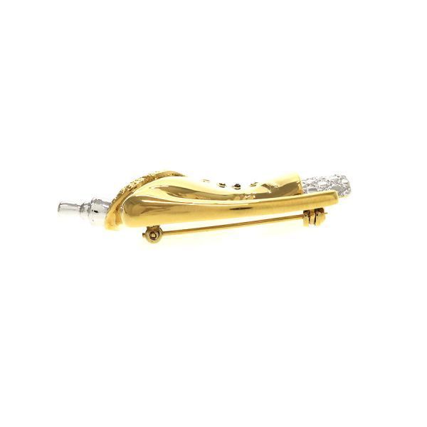 Dior Brooch Mannequin Gold Plated — view 8