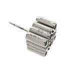 Loewe Anagram Stud Earrings Silver — view 5