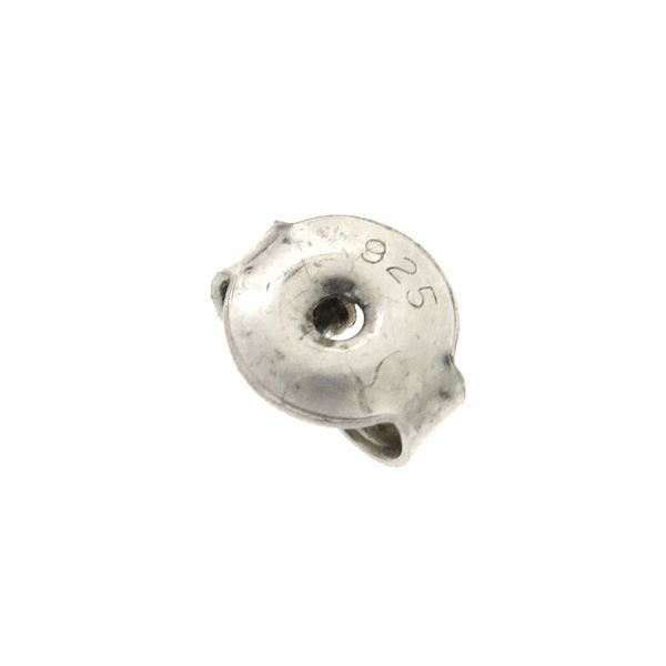 Loewe Anagram Stud Earrings Silver — view 8