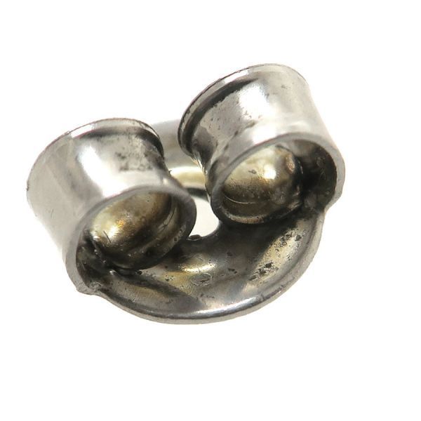 Loewe Anagram Stud Earrings Silver — view 7