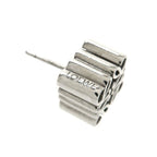 Loewe Anagram Stud Earrings Silver — view 4