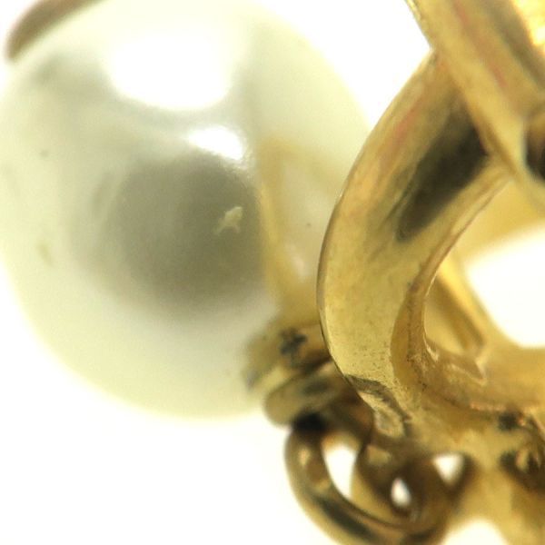 Dior Petit CD Clip Earrings Gold Plated — view 8