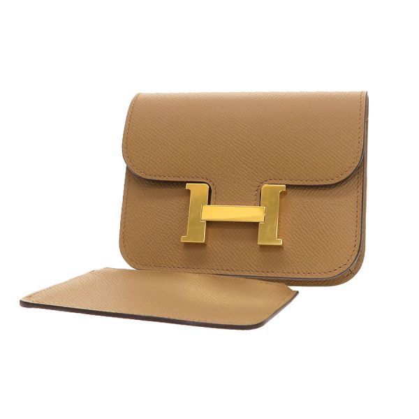 Hermes Constance Slim Brown