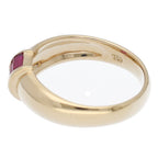 Tiffany & Co Stacking Ruby Ring 18k Yellow Gold — view 3