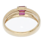 Tiffany & Co Stacking Ruby Ring 18k Yellow Gold — view 4