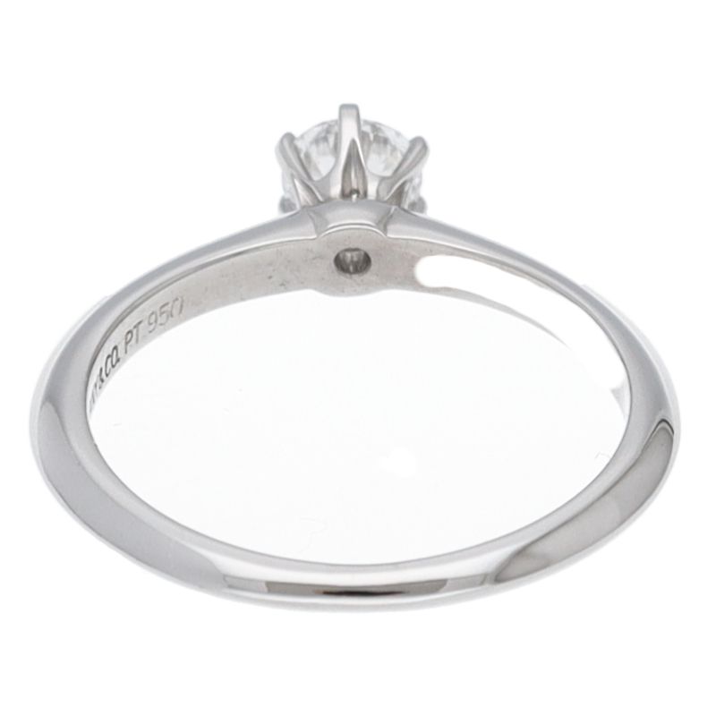 Tiffany & Co Solitaire Diamond Ring — view 4