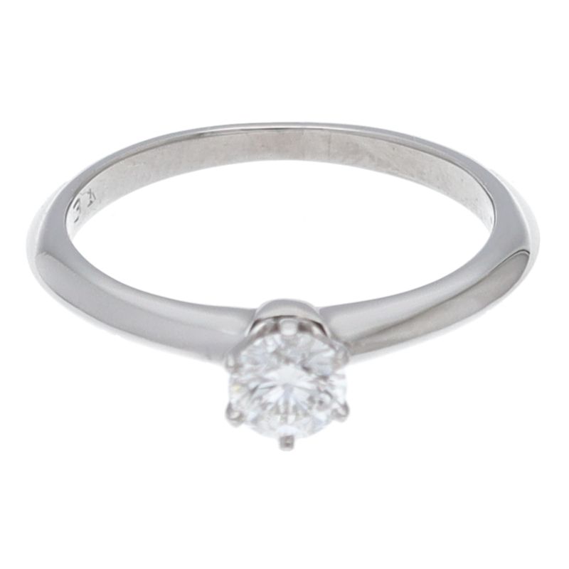 Tiffany & Co Solitaire Diamond Ring — view 2