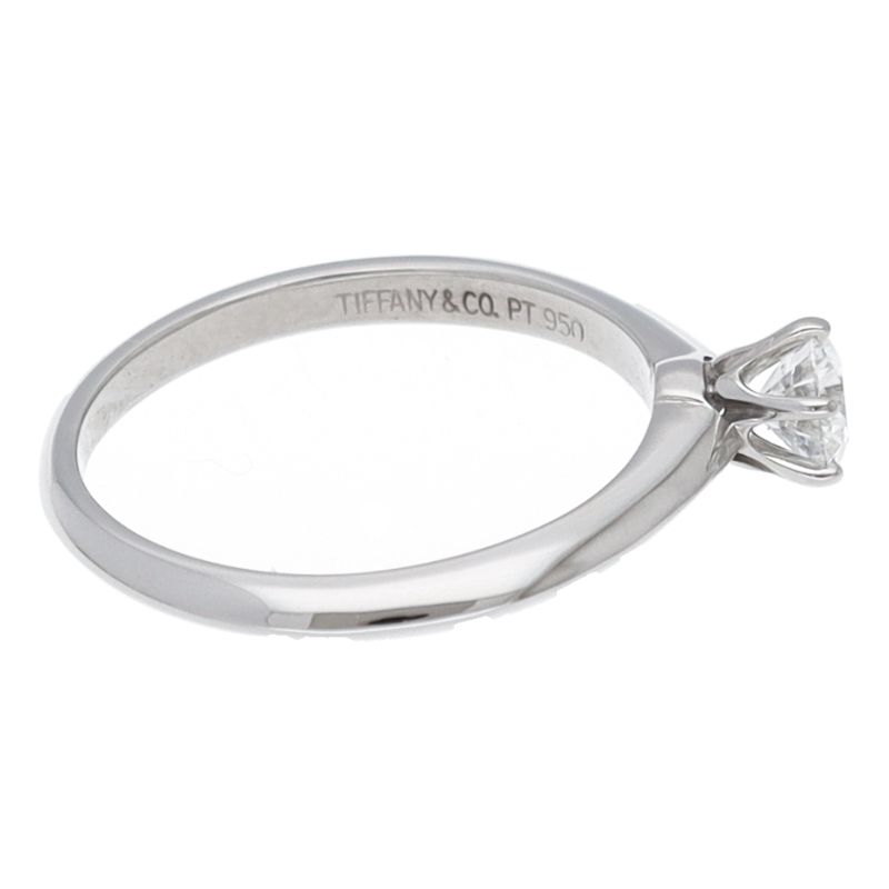 Tiffany & Co Solitaire Diamond Ring — view 5