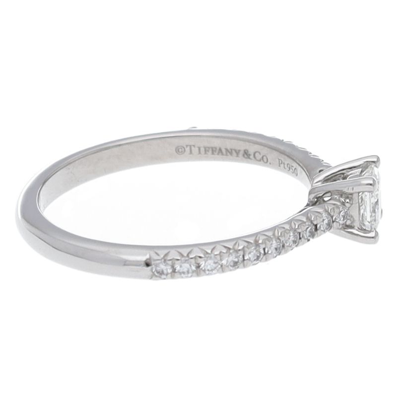 Tiffany & Co Novo Princess Cut Engagement Ring — view 5