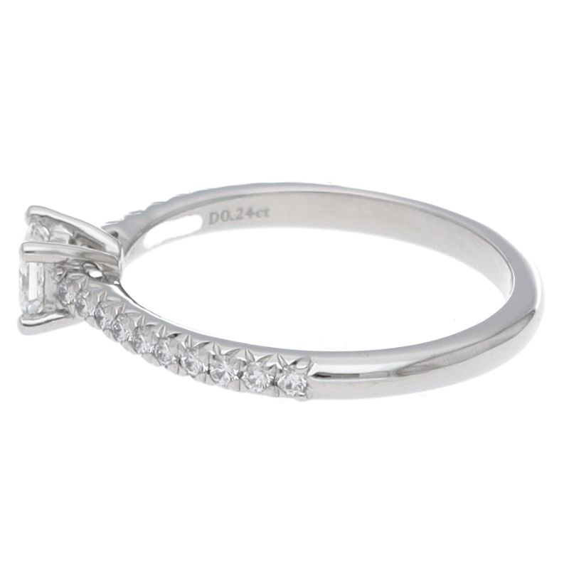 Tiffany & Co Novo Princess Cut Engagement Ring — view 3